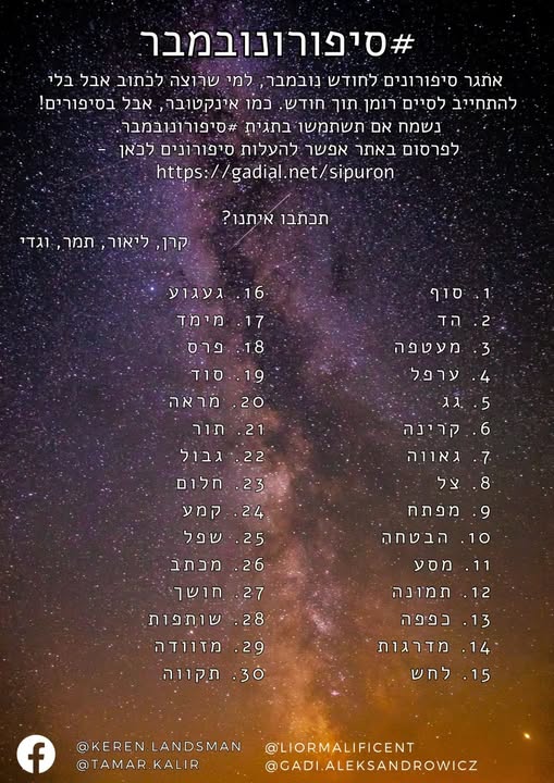 סיפורונובמבר